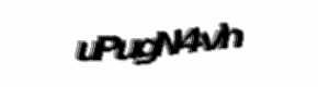 Security check image, please type the characters shown